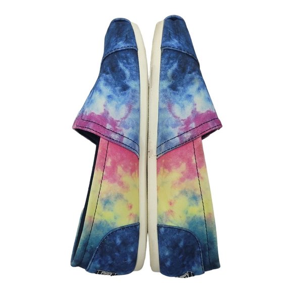 Skechers BOBS Swedish Phish Shoe US 7 UK 4 EU 37 Slip On Flats Tie Dye Fabric - Picture 2 of 11